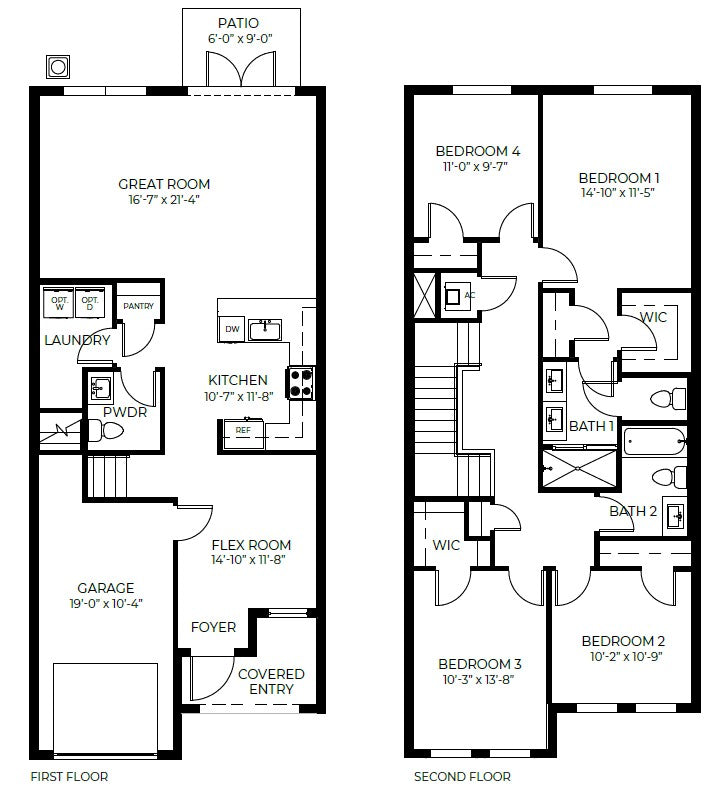 Floor plan Model 2-G