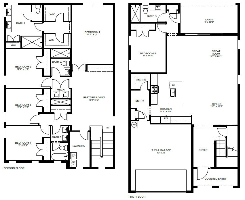 Floor plan Model 7-PV
