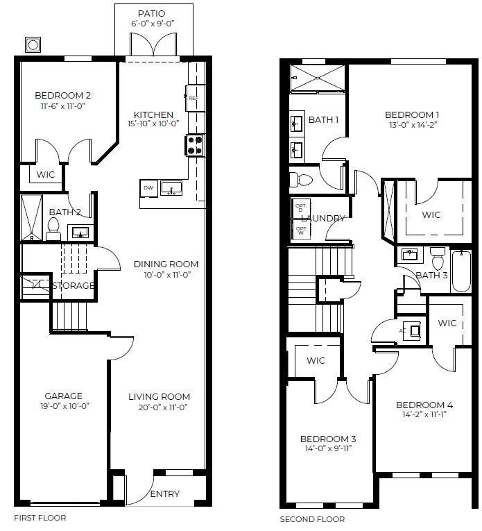 Floor plan Model 3-ST