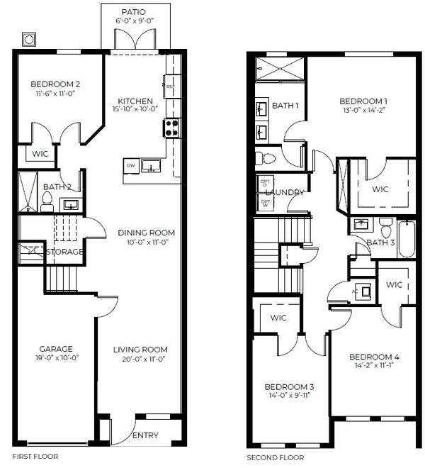 Floor plan Model 3-ST