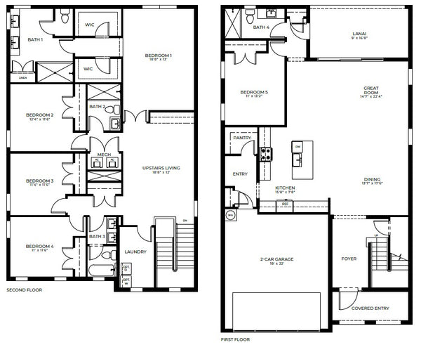 Floor plan Model 7-PV