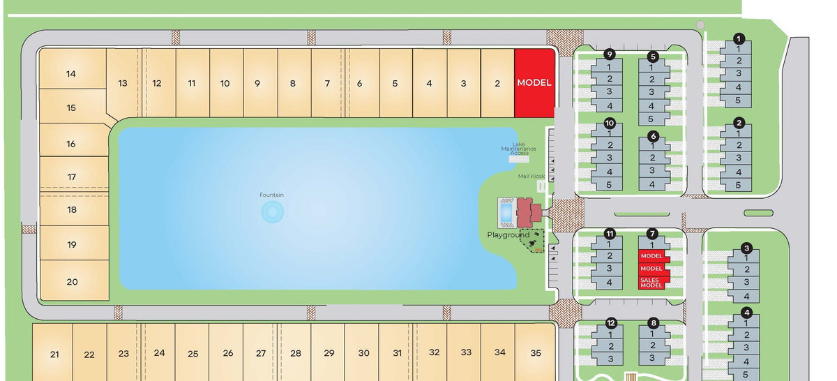 Mapa de la comunidad Davie Lake View